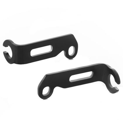 Support Clignotant Rizoma avant pour clignotant leggera - Noir