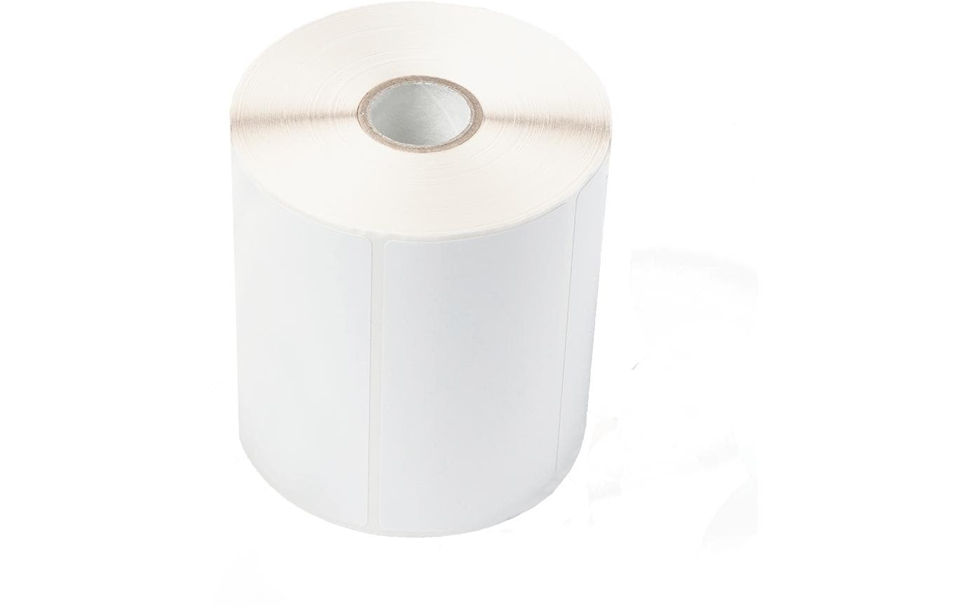 Etikettenrolle BUS-1J074102-121Etikettenrolle für Thermotransfer-Drucker