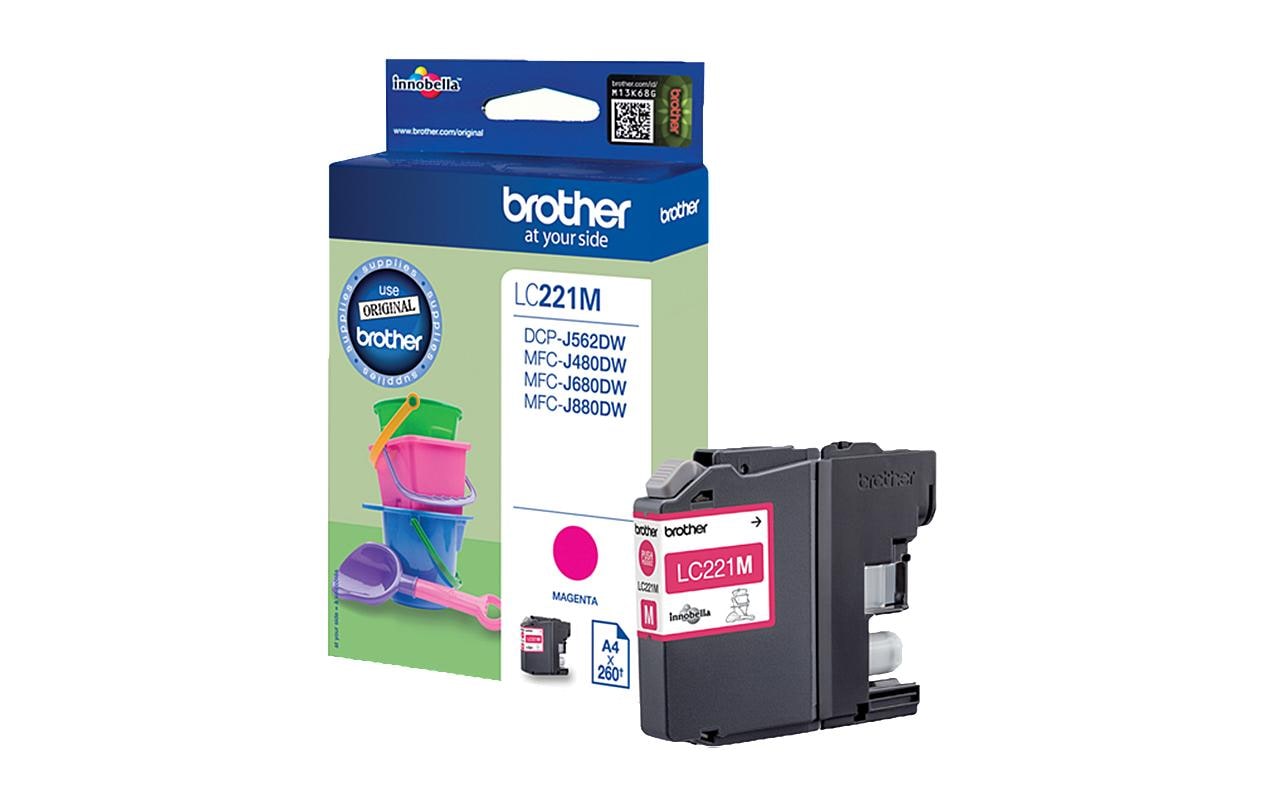Tinte LC-221M MagentaDruckertinte, magenta