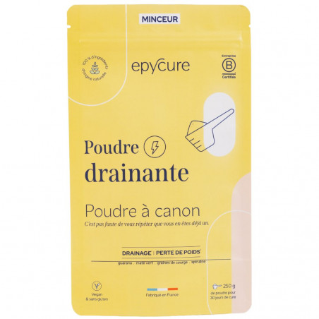 Epycure Laboratoire Poudre drainante Citron