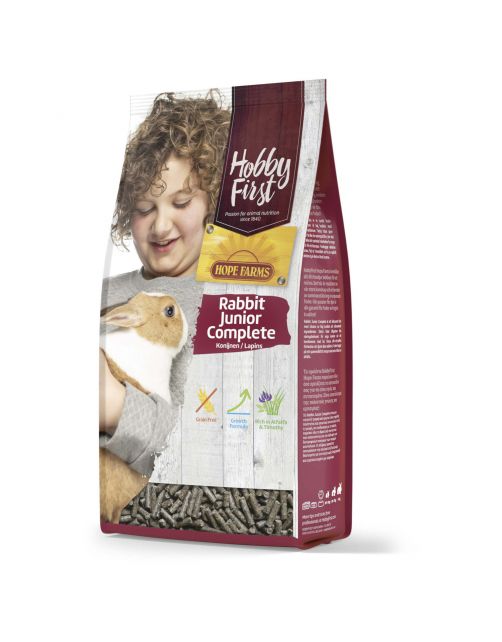 Hobbyfirst Hope Farms Rabbit Junior Complete - Konijnenvoer - 1.5 kg
