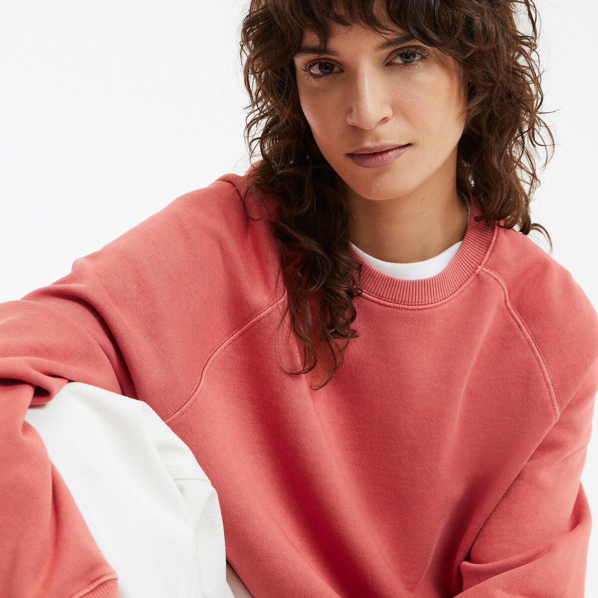 COLEÇÕES LA REDOUTE<br>Suéter com gola redonda