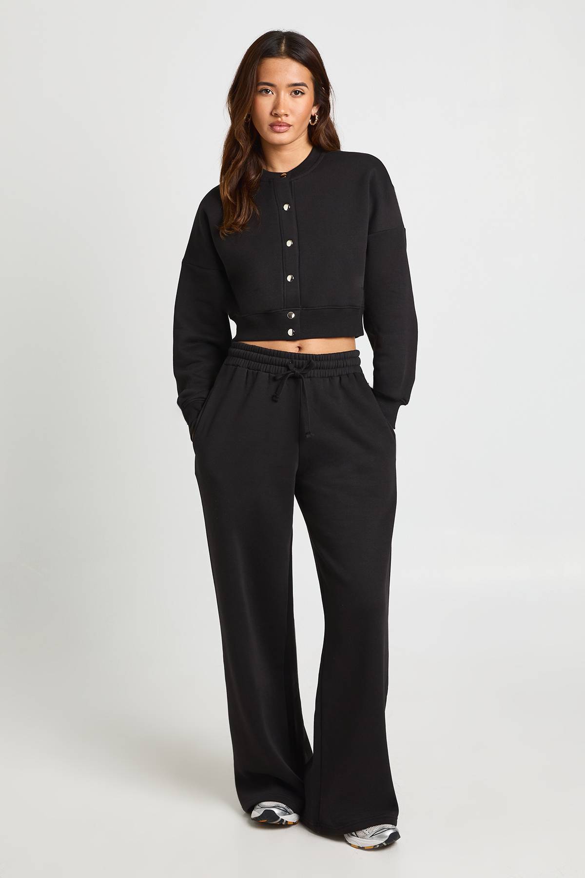 boohoo Survêtement Sweat Bomber Ajusté
