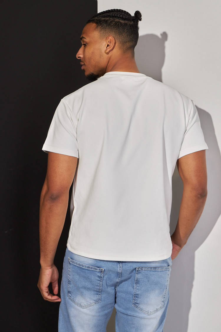 T-shirt basic blanc