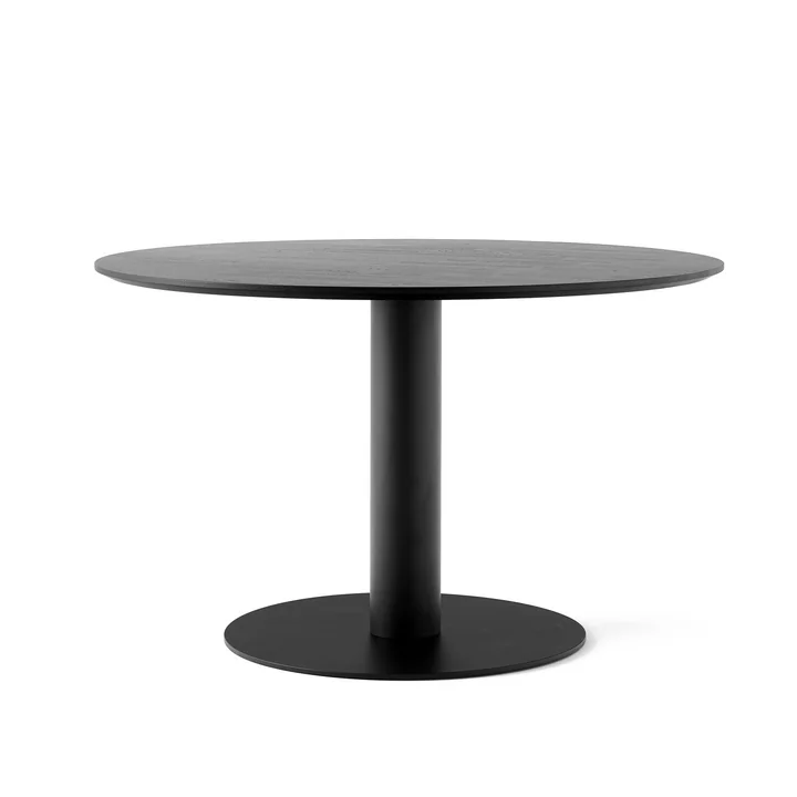&Tradition - In Between Tisch SK12, Ø 120 cm, Eiche schwarz lackiert