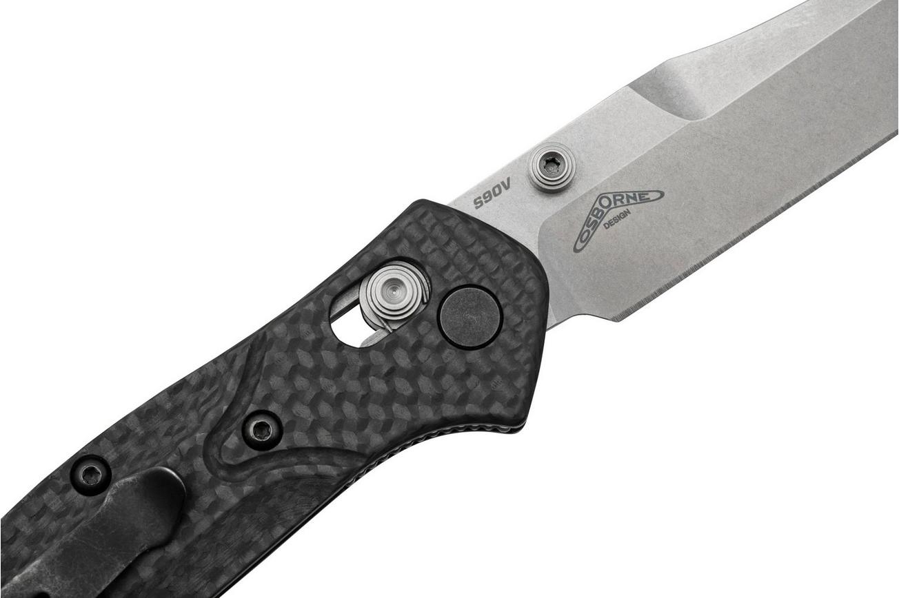 Benchmade Mini Osborne, 945-2, CPM-S90V Carbon, zakmes