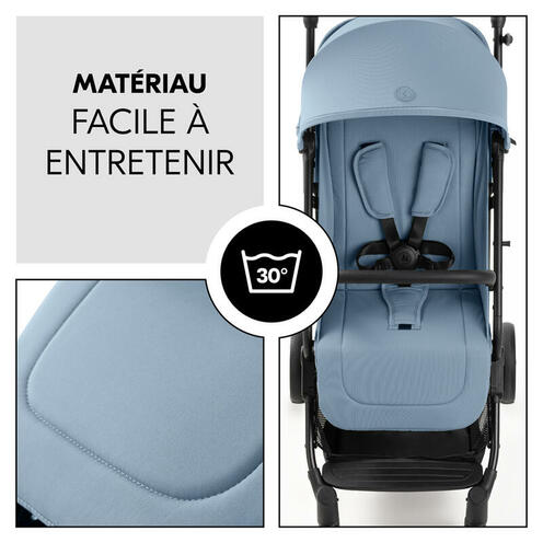 Poussette Travel N Care plus - Dusty blue - HAUCK