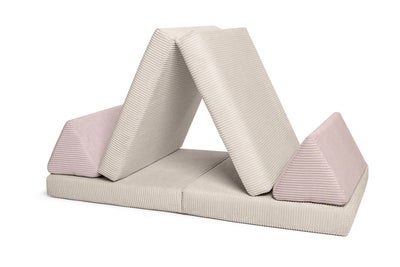 Shappy Play Byggbar Sofa 160x80 cm Cord, Lollipop