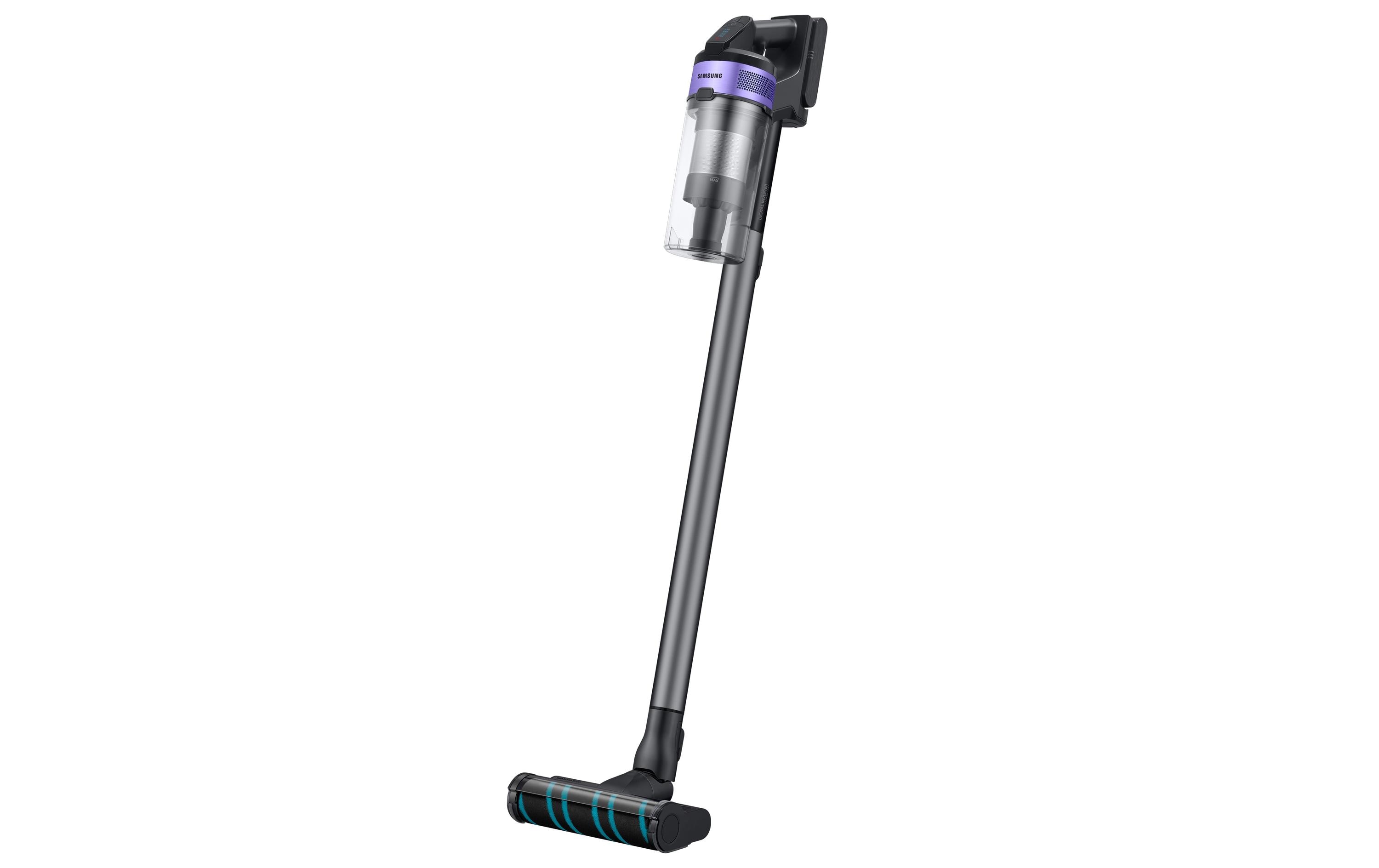 Akku-Hand- und Stielsauger Jet 75 Multi Schwarz/Violett<br>Kabelloser Akkustaubsauger mit Wandhalterung