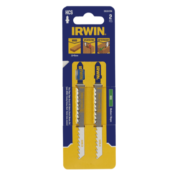 Irwin Pro decoupeerzaagblad U-aansluiting voor metaal - 2 stuks - tot 3 mm