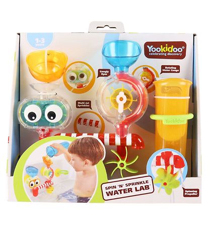 Yookidoo Badespielzeug - Spin 'N' Sprinkle Water Lab