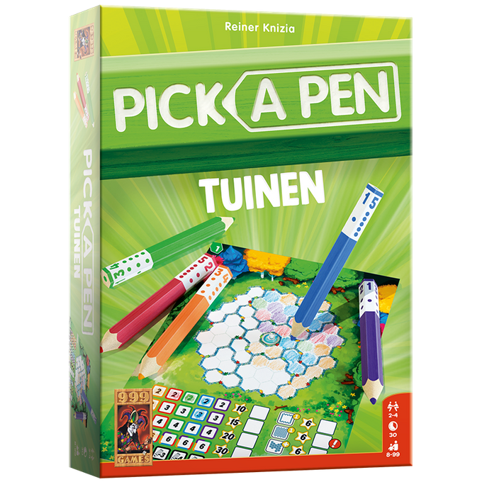 Pick a Pen Tuinen Spel