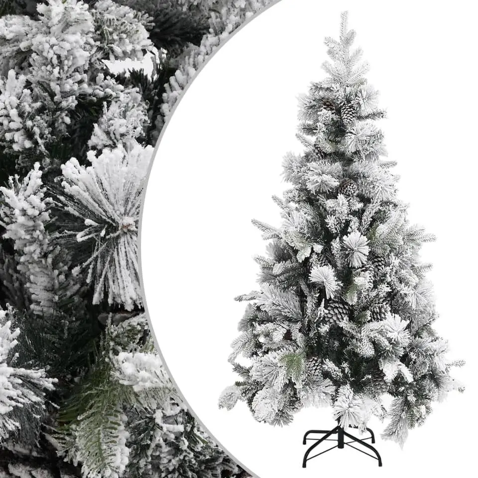 vidaXL - Kerstboom - Groen - 225 x 110 cm