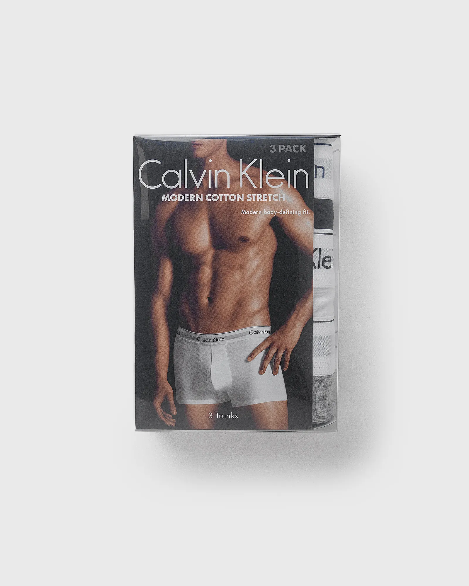 Calvin Klein Underwear MODERN COTTON STRETCH TRUNK 3-PACK