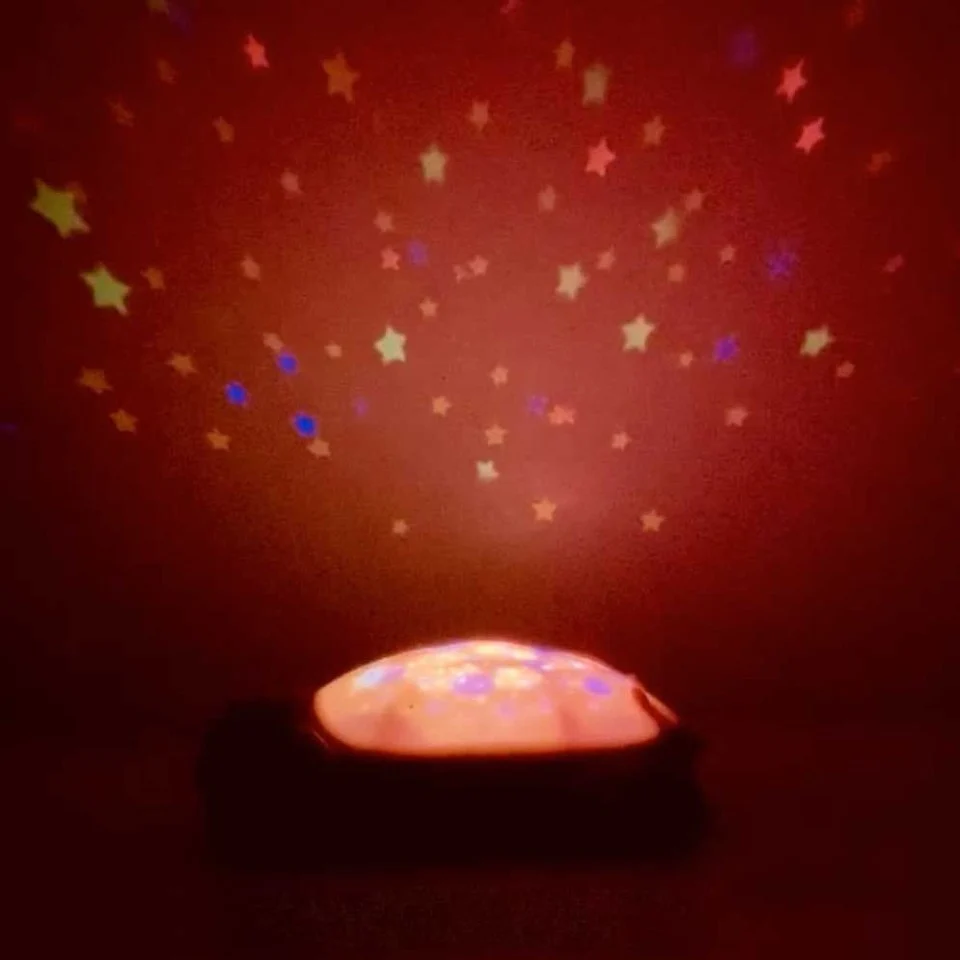 Cloud B - Twinkling Twilight Turtle Skildpadde Natlampe, Pink (CB7323-T2P)