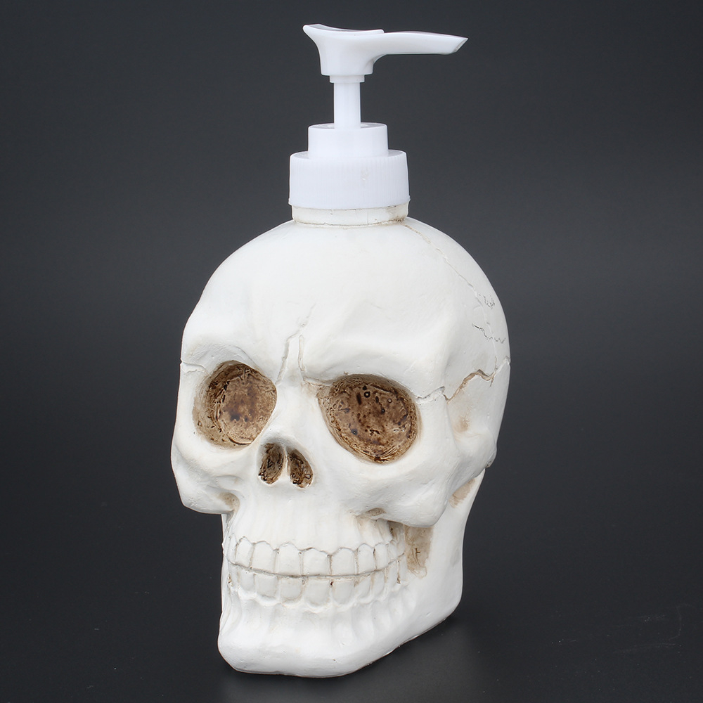 Totenkopf Seifen Spender Halloween Home Deko Lotion Dispenser mit Pumpaufsatz