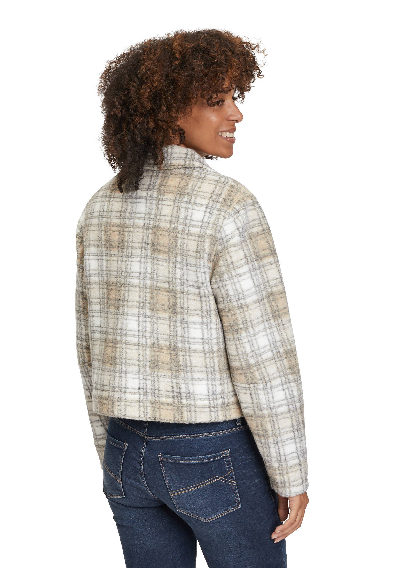 Betty & Co| Damen Jacke im Boxy Fit