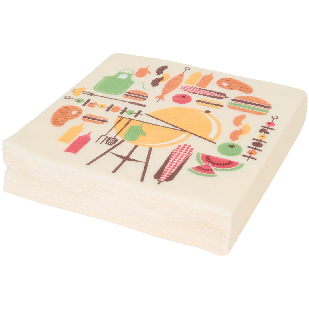 Serviettes en papier premium Été