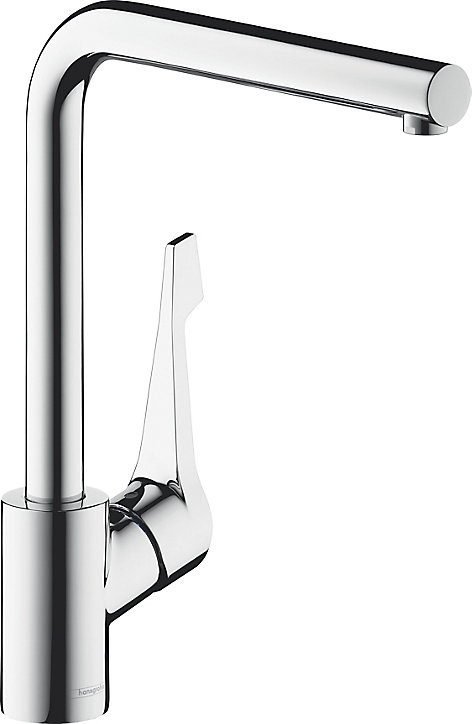 Mitigeur de cuisine chromé Hansgrohe Cento L