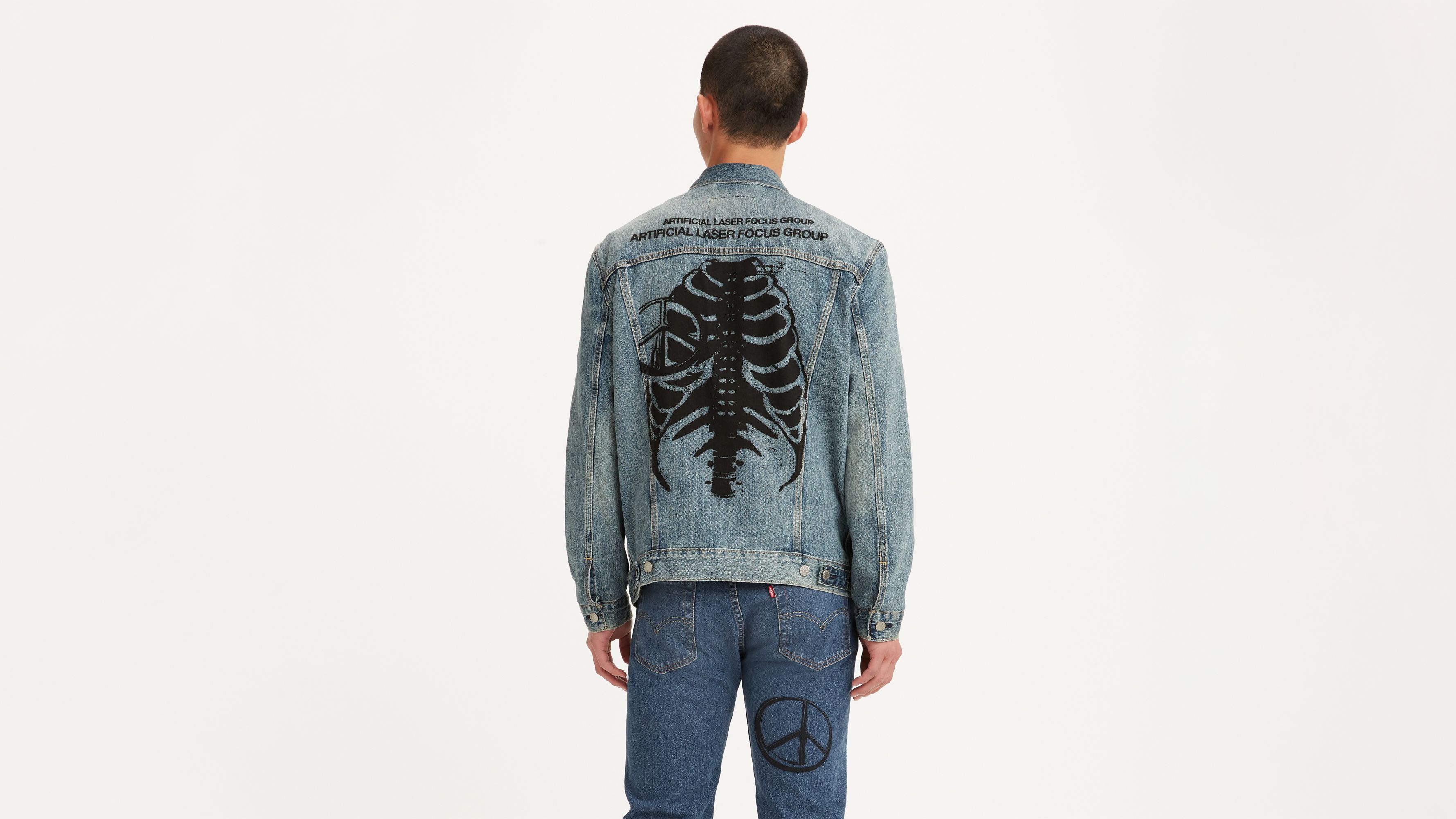 Veste Veste Trucker Levi's® X Jaden Smith - Light Indigo - Bleu