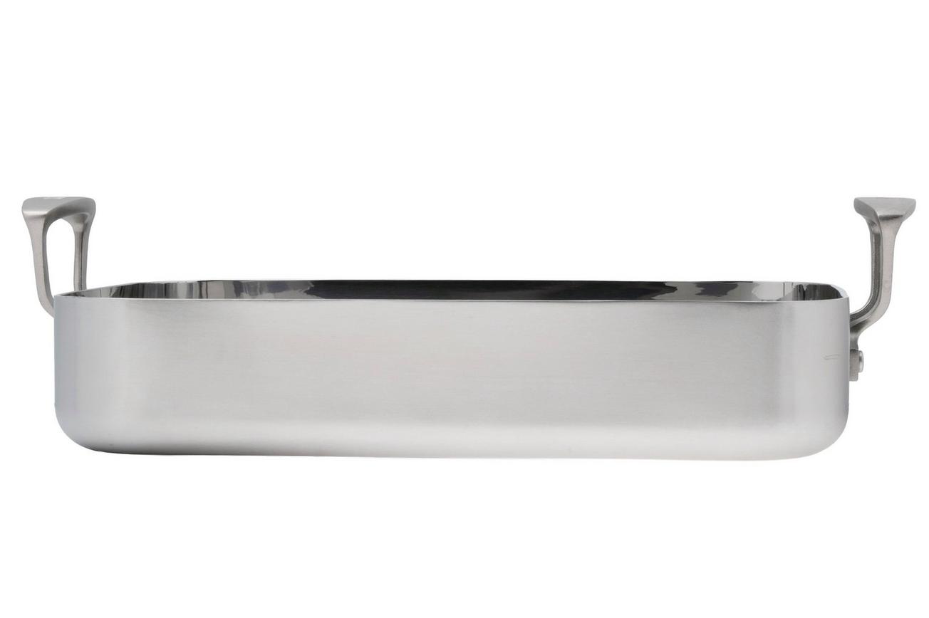 Skottsberg Stainless Steel 7262312 braadslede met rooster, 35 x 25 cm