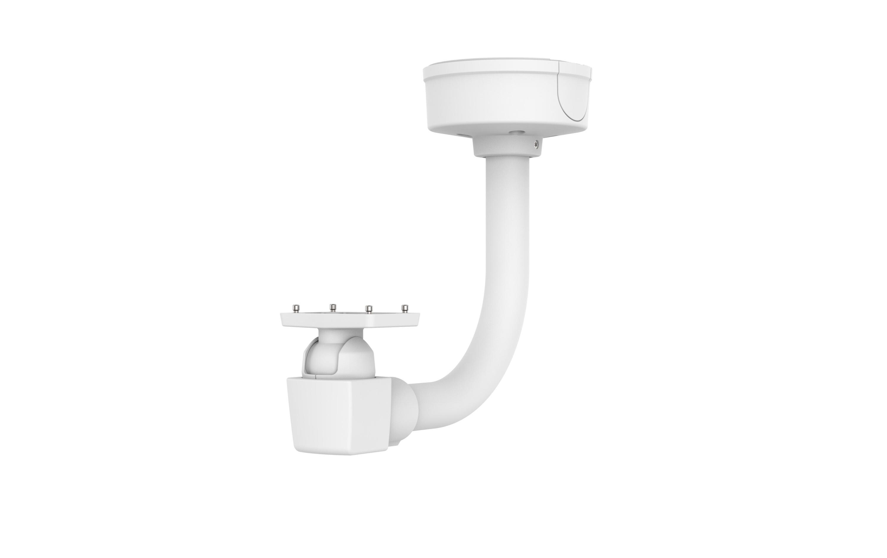Brüstungshalterung T94Q01F Weiss 1 Stück<br>Wand- und Turmhalterung