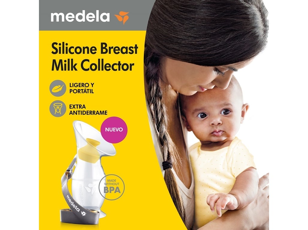 COLETOR LEITE MATERNO MEDELA SILICONE 100ML