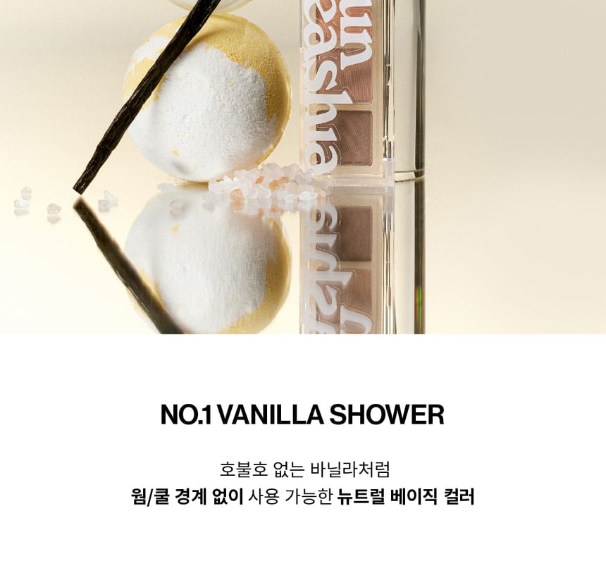 UNLEASHIA - Mood Shower Face Palette - 3 soorten