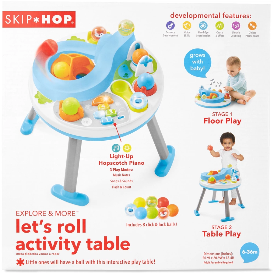 Skip Hop Explore & More Spieltisch mit Kugelbahn