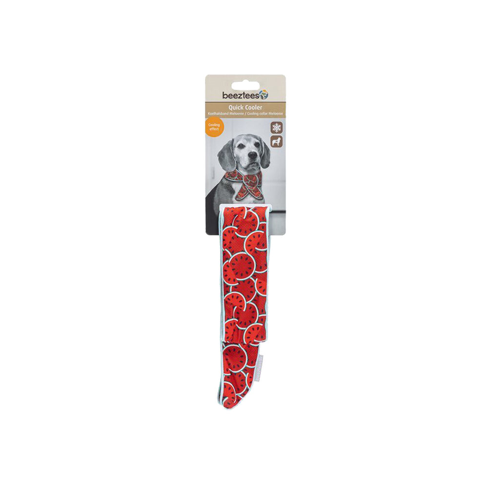 Beeztees Quick Cooler Meloenie Hondenhalsband