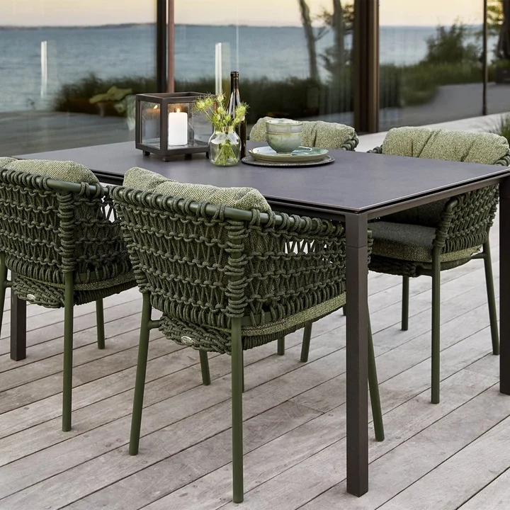 Cane-line - Ocean Armlehnstuhl Outdoor, taupe