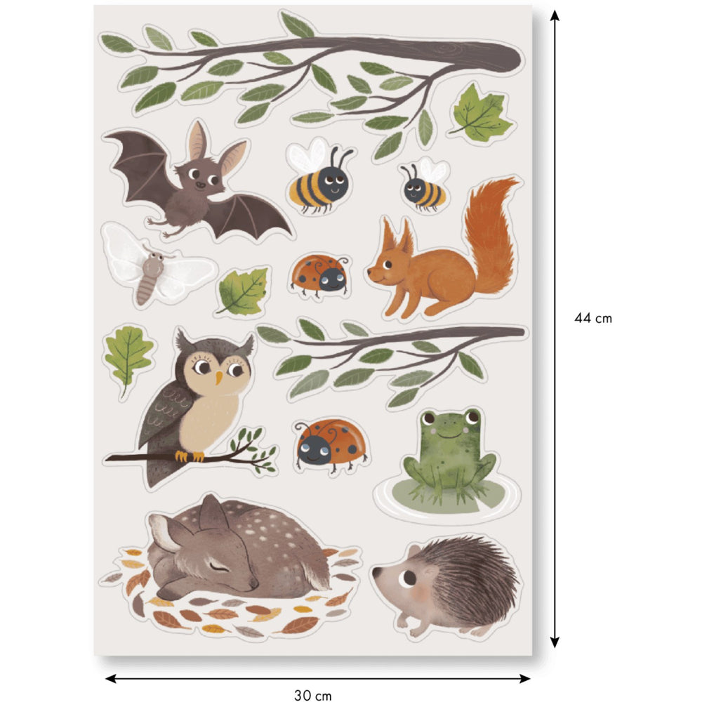Køb FILIBABBA Forest Friends Wallstickers
