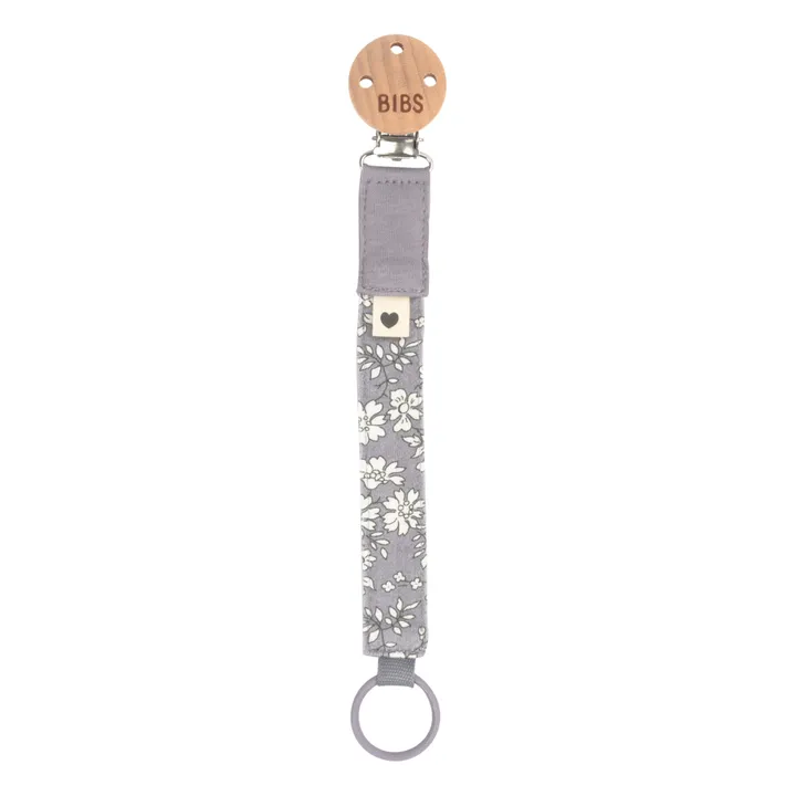 Bibs Attache tétine - Bibs x Liberty | Gris clair