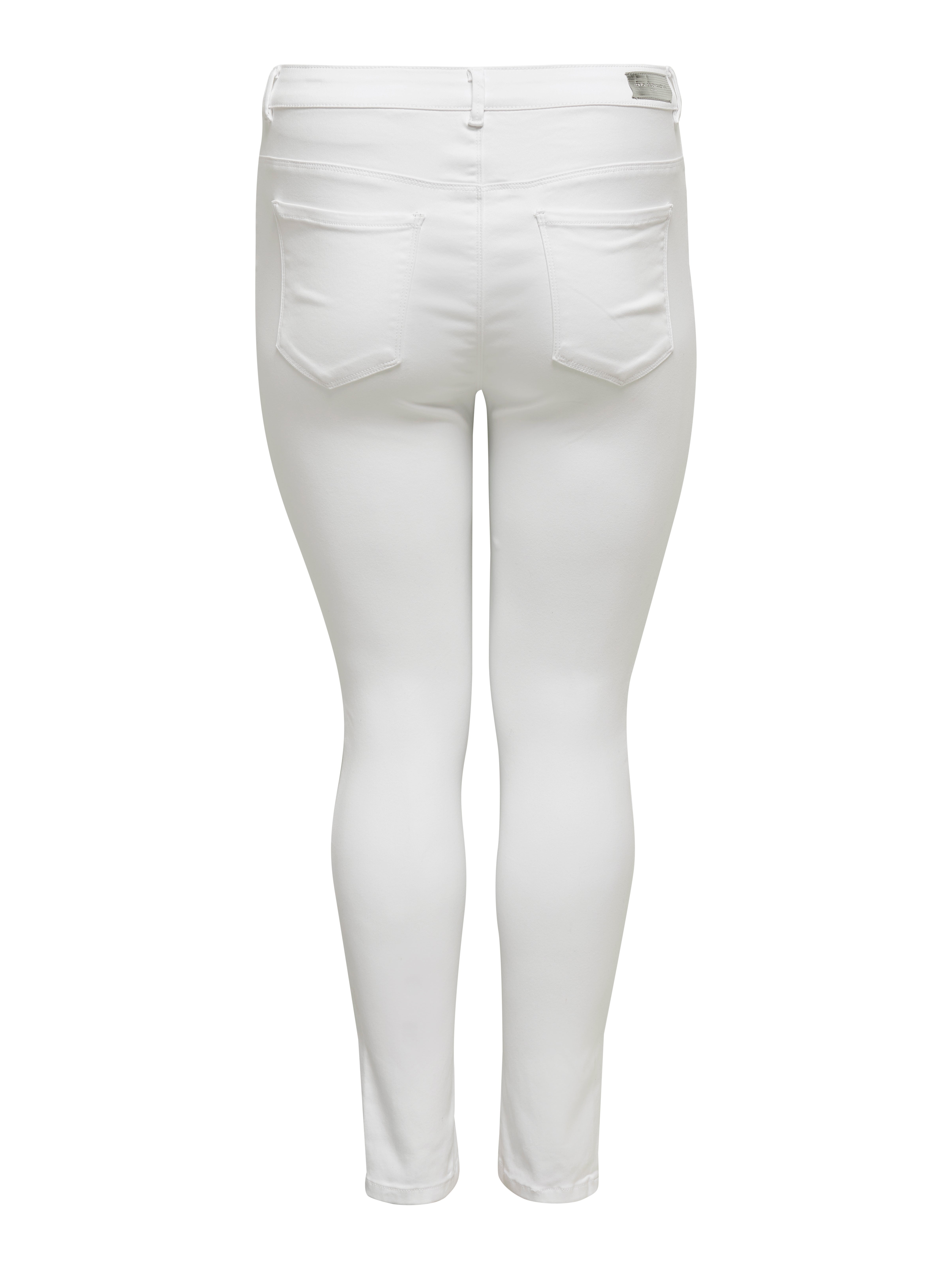 CARAUGUSTA Hohe Taille Skinny Fit Jeans White