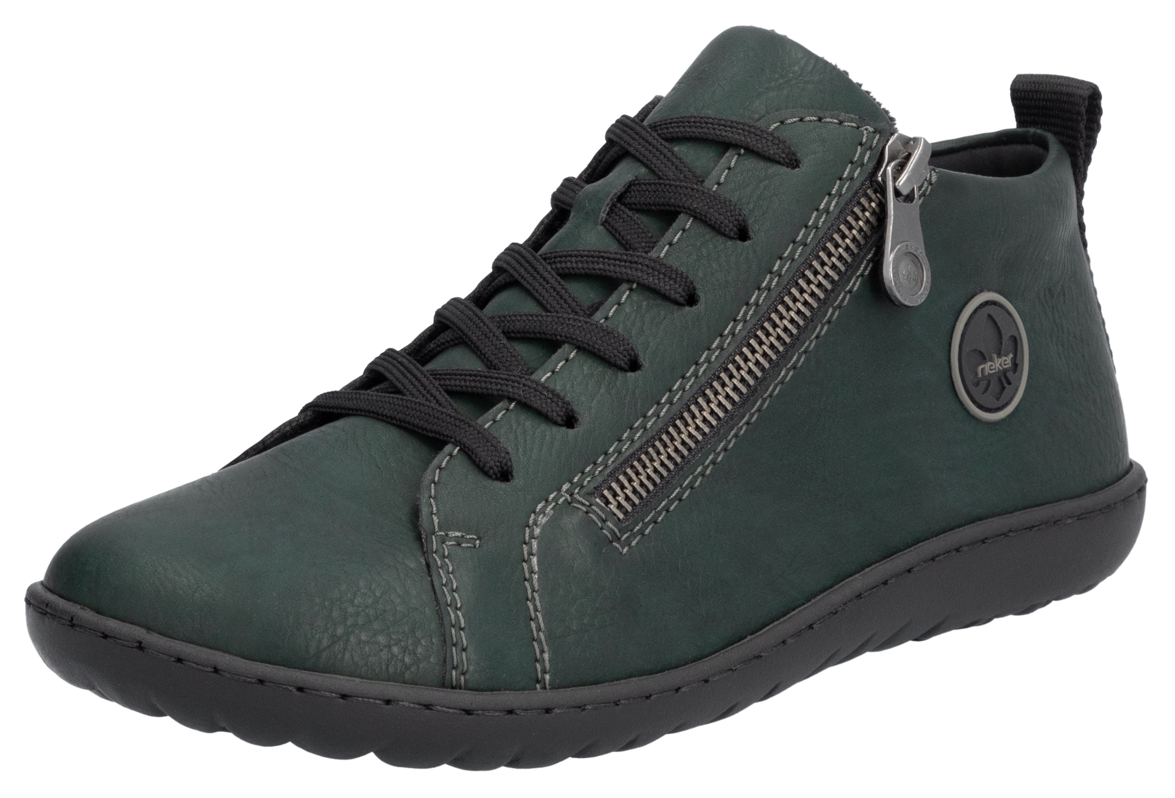 Rieker Sneaker  , Freizeitschuh, Halbschuh, Schnürschuh in bequemer Form