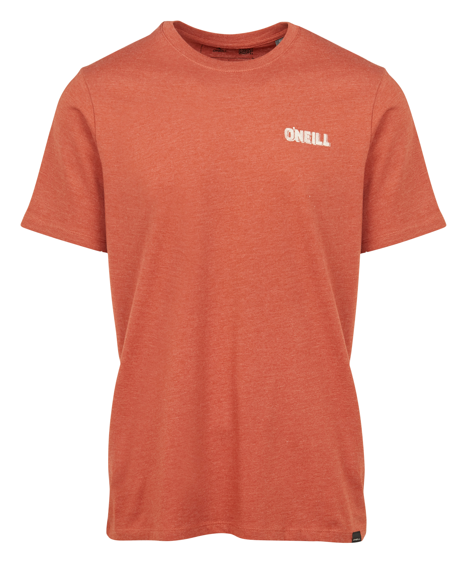 Tee-shirt col rond imprimé logo O'NEILL en coton mélangé| Rouge