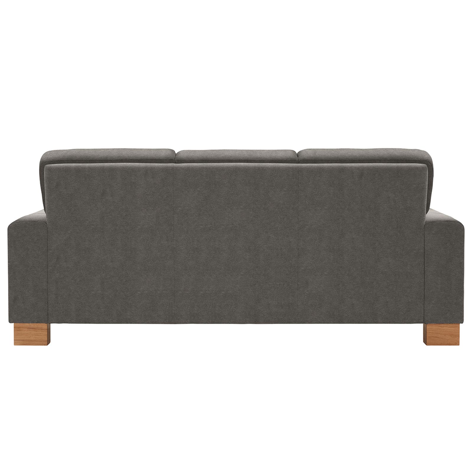 polsterpower 3-Sitzer-Sofa - Belle grey - Basismodell