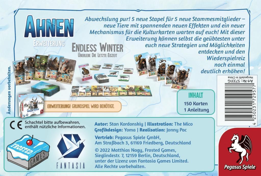 Endless Winter: Ahnen (Frosted Games), Erweiterung (Spiel-Zubehör)