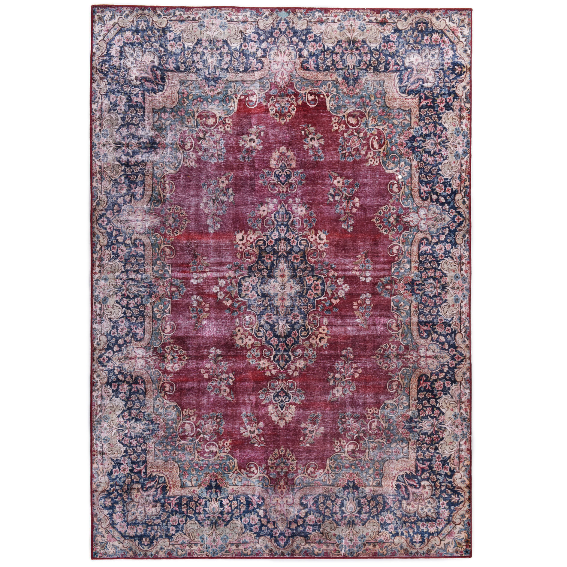 Orientteppich - red multi - 70x140 cm
