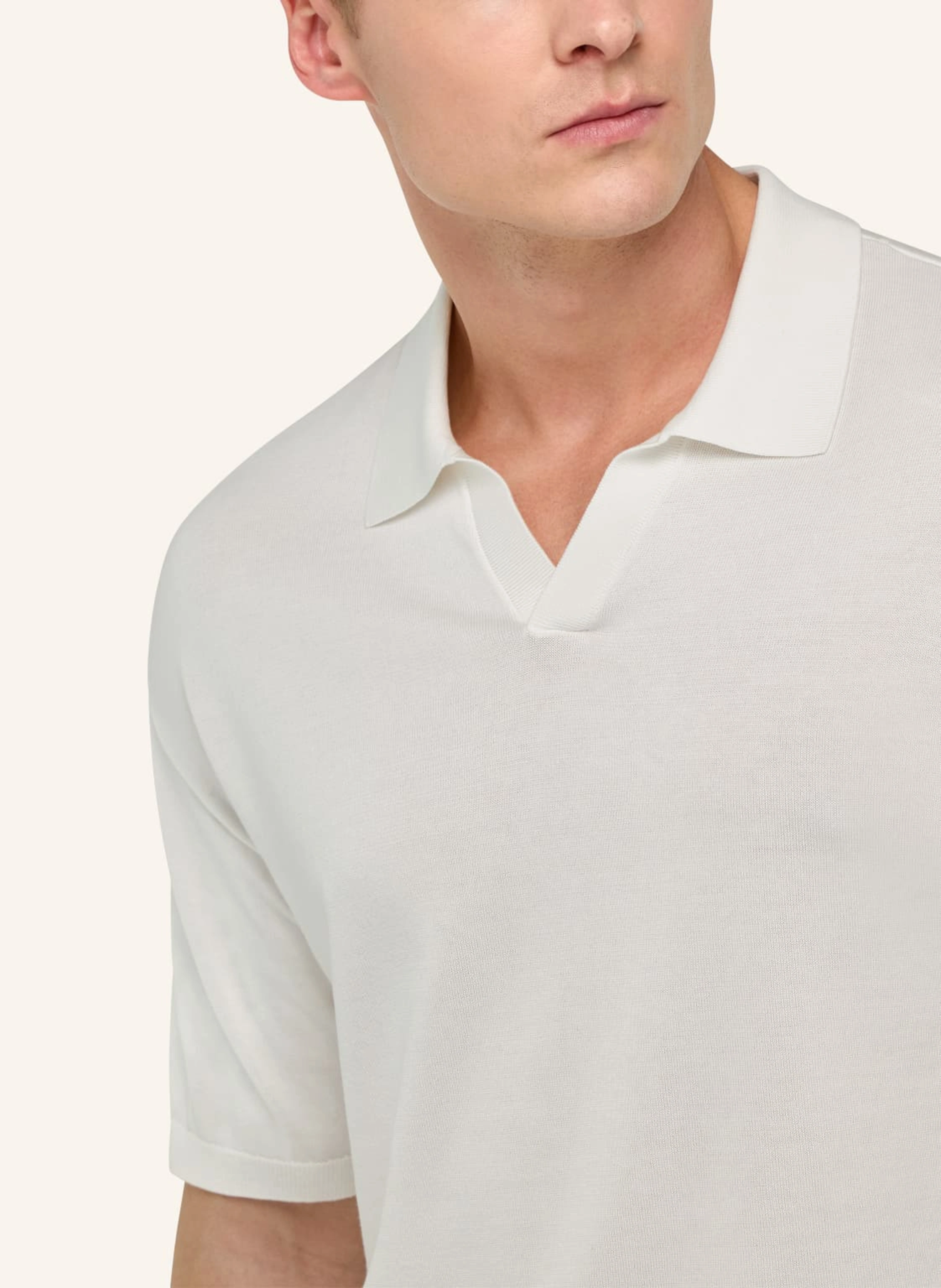BOGGI MILANO Strick-Poloshirt