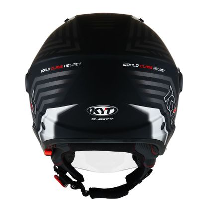 Casque KYT D-CITY - LUCENT - Noir / Gris