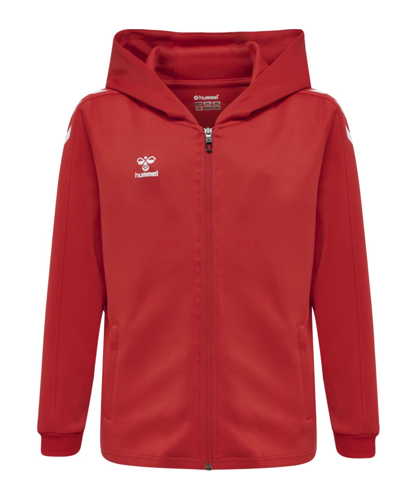 Hummel hmlCORE XK Kapuzenjacke Kids Rot F3062