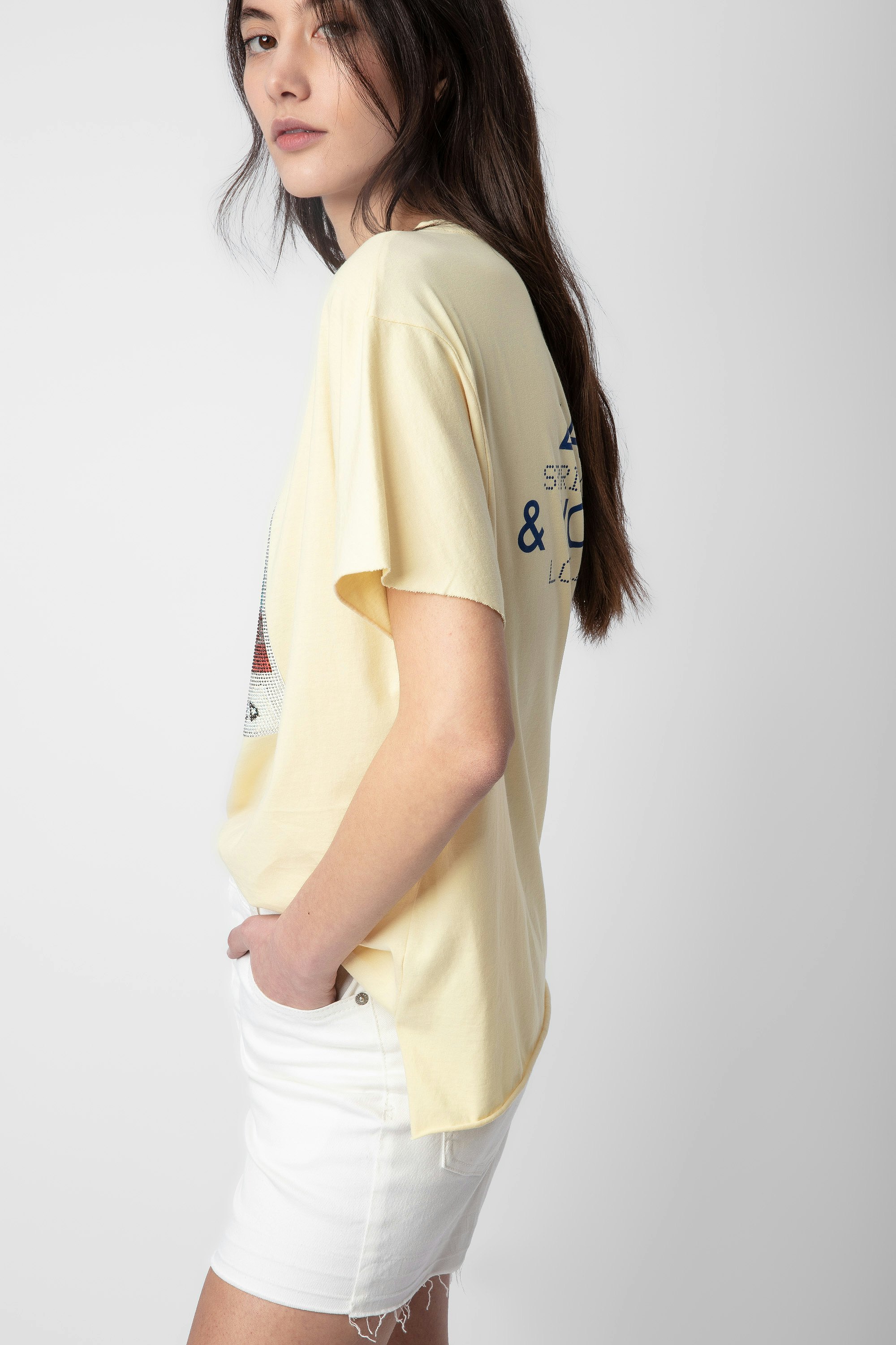 T-shirt Tommer Photoprint Strass