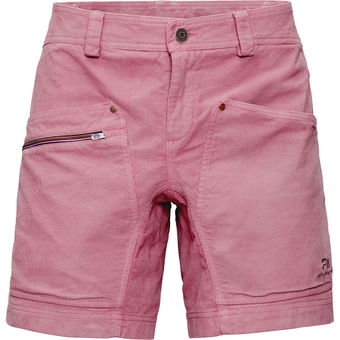 Elevenate Après Cord Shorts Berry Shake Pink Damen