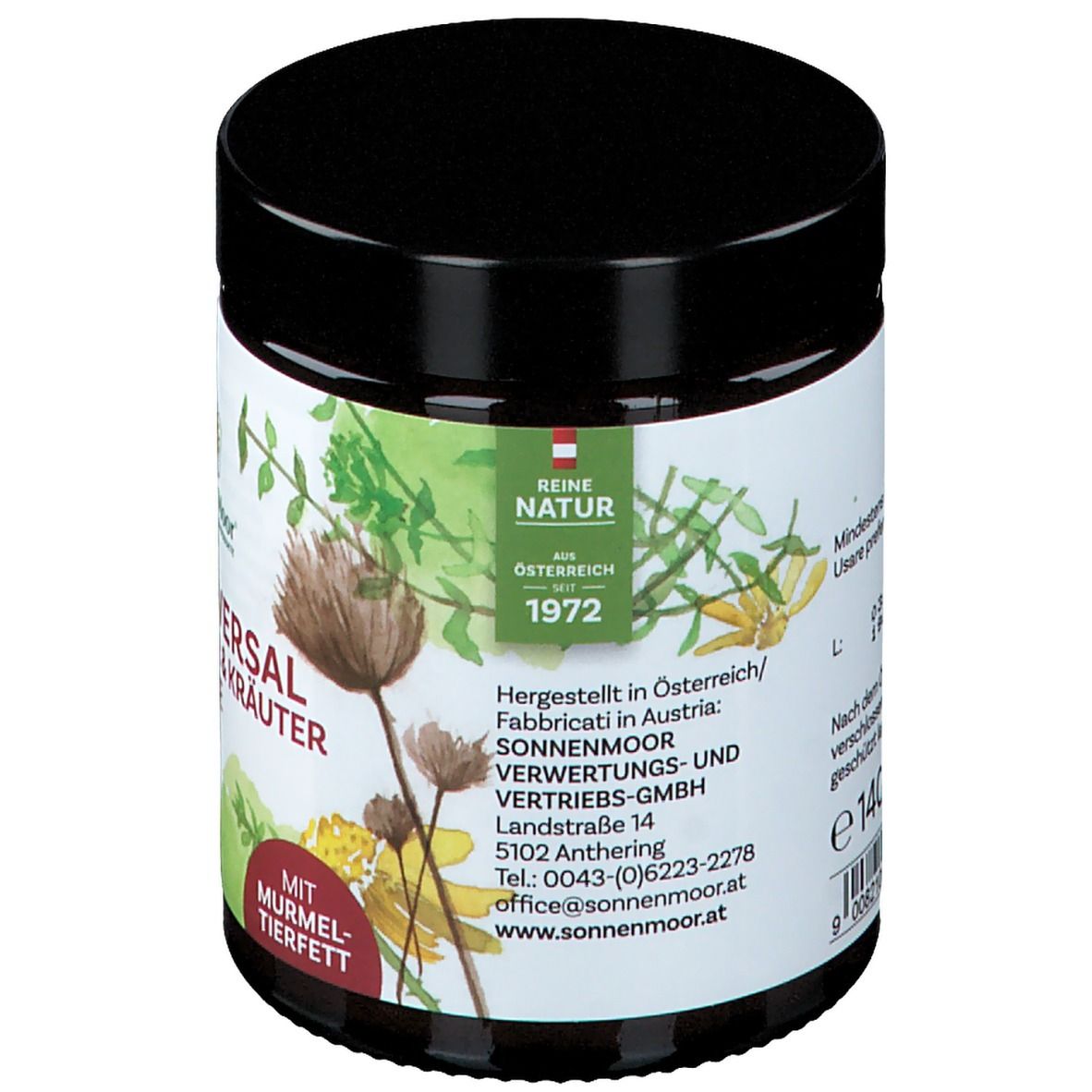 SonnenMoor® UNIVERSAL Moor & Kräuter Creme