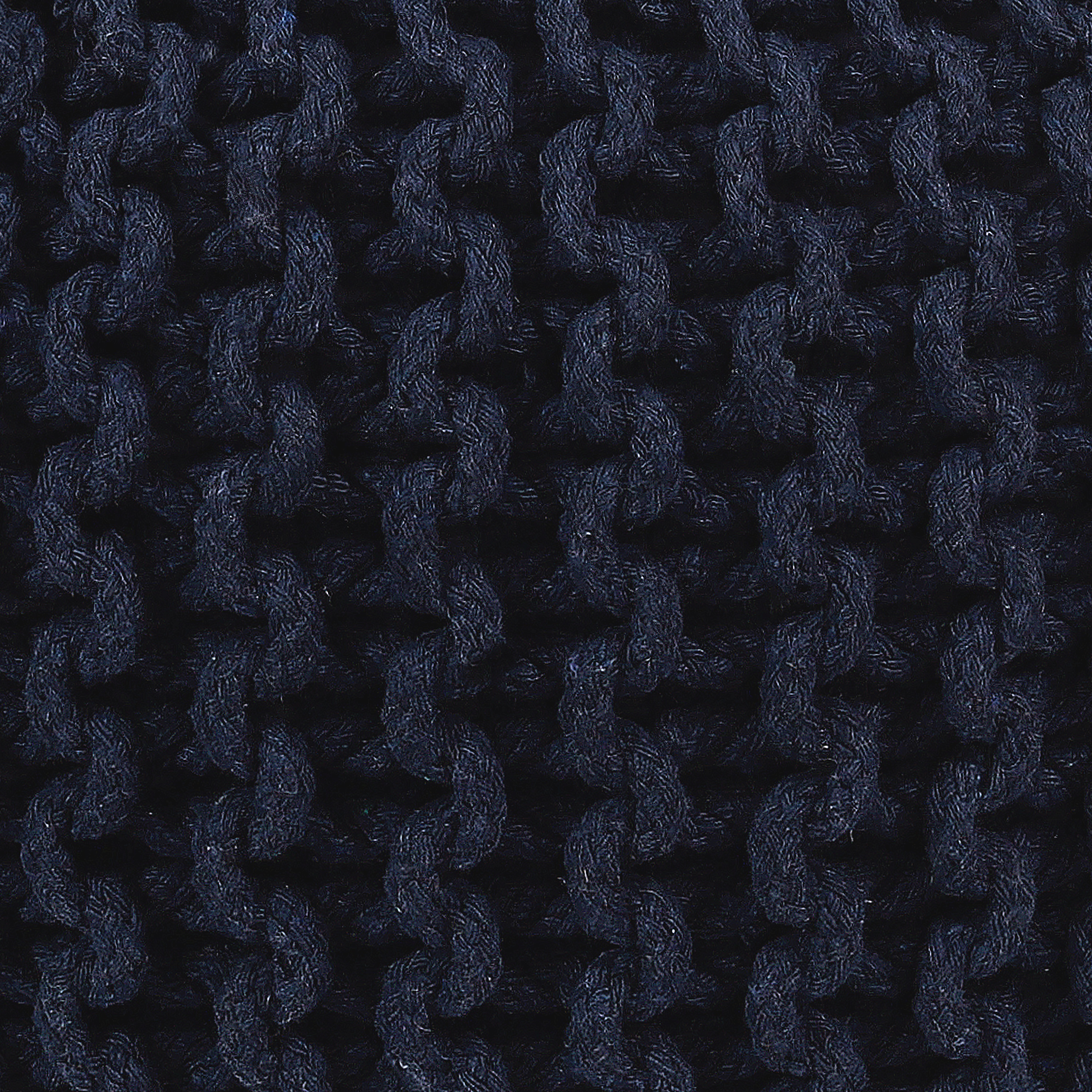 Pouf RAMILA dunkelblau