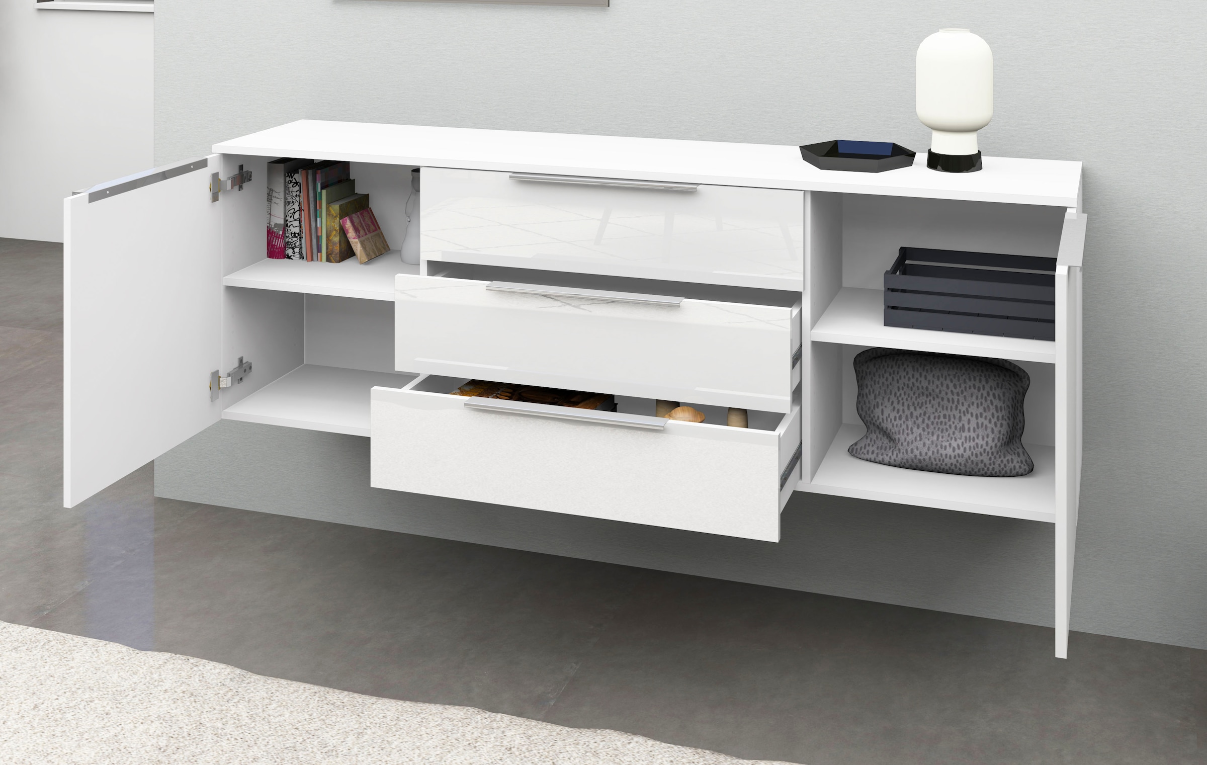 borchardt Möbel Sideboard »Oliva« Breite 166 oder 200 cm