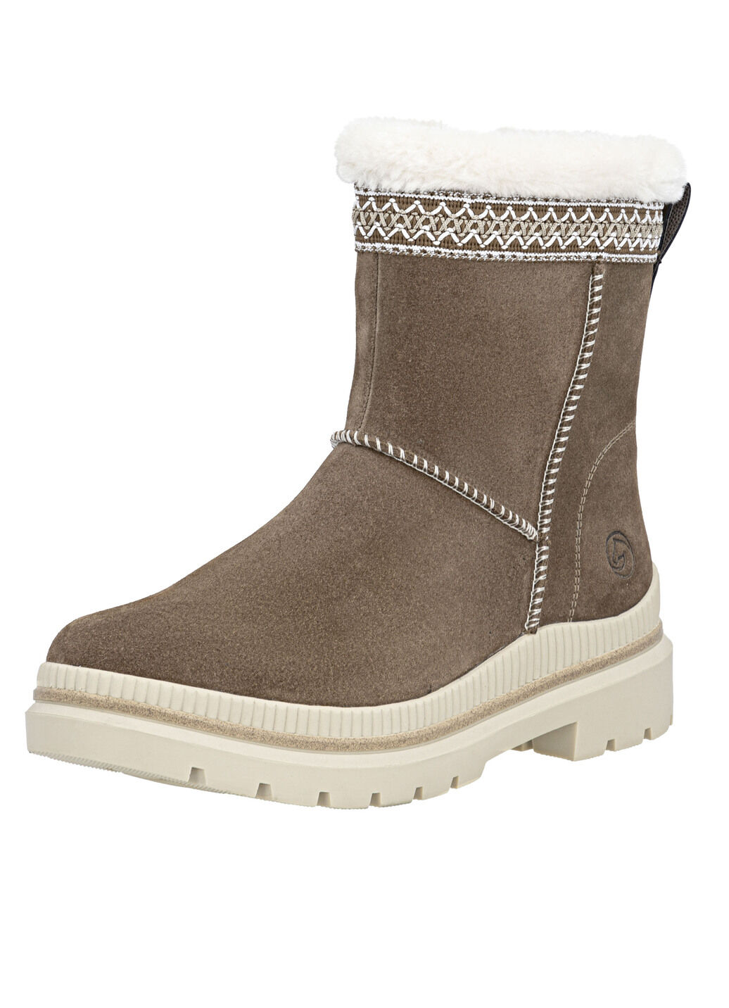 Remonte, gefütterte Damen-Stiefeletten, Winterschuhe, Weite G, mit Lammfell