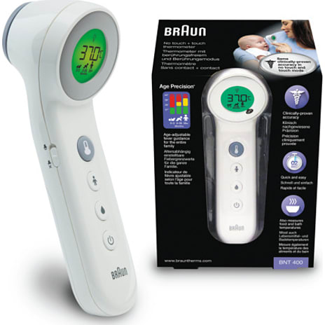 Braun BNT400 Touch + touch-termometer