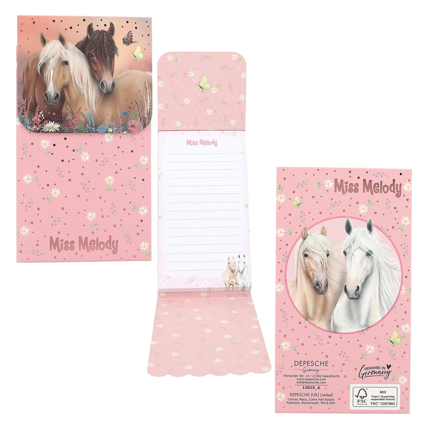 Miss Melody Blok met Magneetsluiting